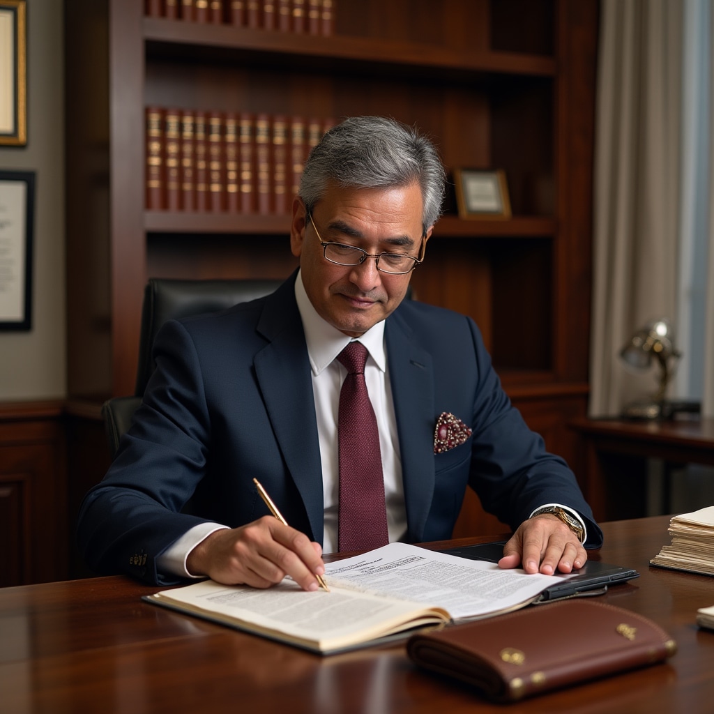 Legal expert researching real estate crowdfunding regulations